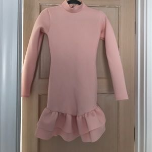 Pretty Little Thing Pink Scuba Mini Dress